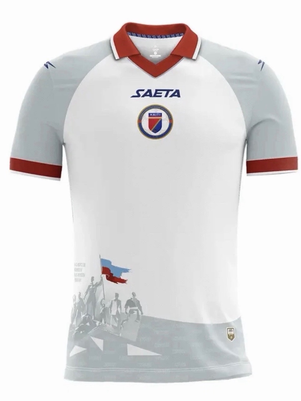New Haiti White Soccer Jersey World Cup 2026
